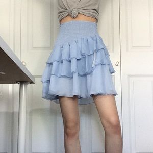 Eggie Multi-Layered Bottom Skirt